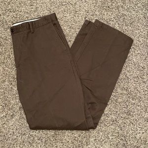 Dockers Pacific collect chocolate brown khaki pants in dice 36x34